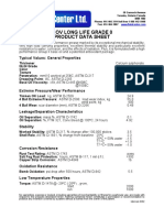 Mov Long Life Grade 0 Product Data Sheet: Typical Values: General Properties