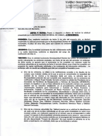 Resolución Del 6º Juzgado Penal Cono Norte