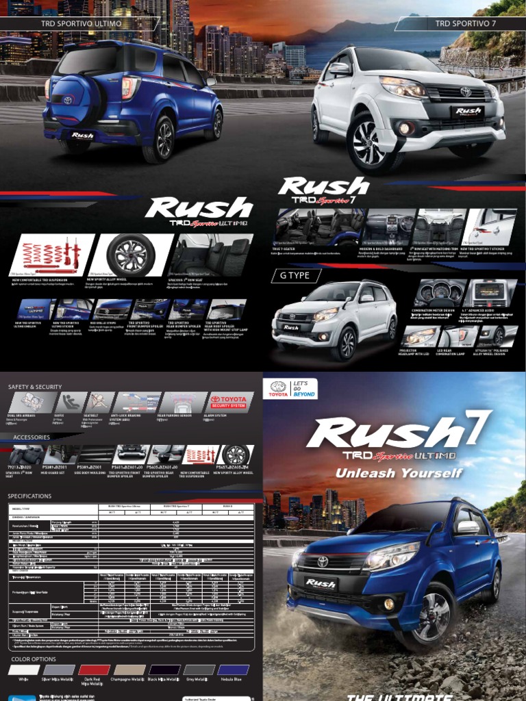 Brosur Toyota Rush PDF | PDF | Komputer