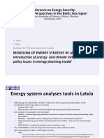 Conference On Energy Security: Outlook & Perspectives in The Baltic Sea Region