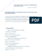 Liste Des Centres de Test de Français Algérie 2015 - 15.12.2015 PDF