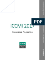Iccmi 2017 Conference Programme