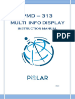 PMD-313 Multi İnfo Display Instruction Manual