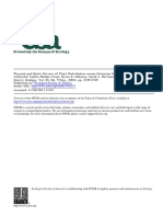 Plant Distribution Across Estuarine Salinity Gradients