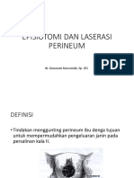 Episiotomi Dan Laserasi Perineum