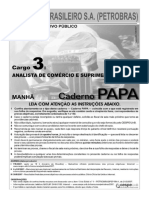 Prova 2007 - Analista de Comercialização e Logística Júnior - Comercio e Suprimento