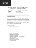 SMA 1216 Course Outline