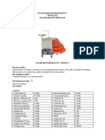 Standard Isi Emergency Trolly
