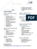 Soa (Web Services) Testing Using Soapui: Mind Q Systems Private Limited