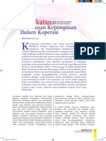 Dimensi 39 Pendekatan Keberkesanan Kepimpinan Dalam Koperasi