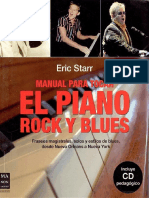 Manual para Tocar El Piano Rock y Blues Fraseos Magistrales Solos y by Eric Starr PDF