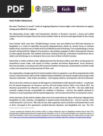 Myanmar Joint Statement 