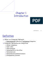 Chapter 1 - Computer Networks and The Internet