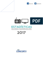 Estudio Estadisticas Radio TV 2017