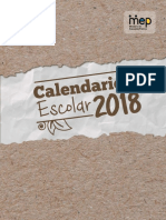 Calendario Escolar 2018