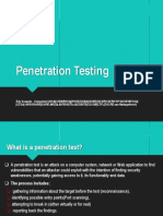 Penetetration Testing Rev1