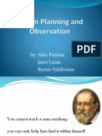 Lesson Planning and Observation Diapositivas 