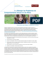 Spanish - Understanding & Coping With SBP in Children -- NCTSN NCSBY