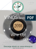 Guia de vinos y destilados Wine Up! 2018 los mejores vinos de España en relación calidad-precio