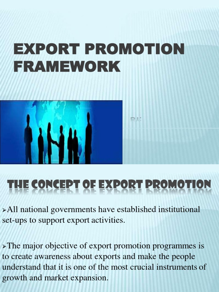 Export Promotion Framework in India | PDF | Trade | Exports