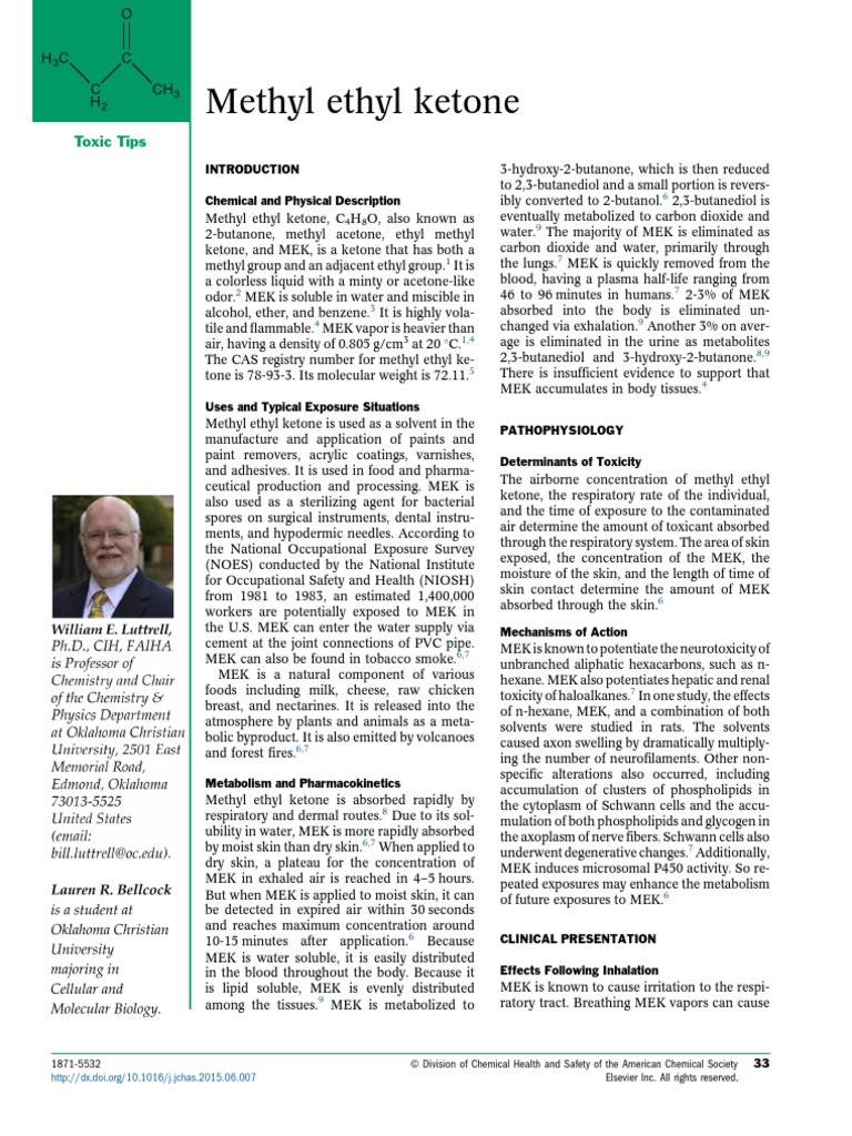 Methyl Ethyl Ketone | PDF | Chemical Substances | Chemistry, image size:768x1024