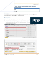 Line Loop - Select Multiple Invoices in Incoming Payment