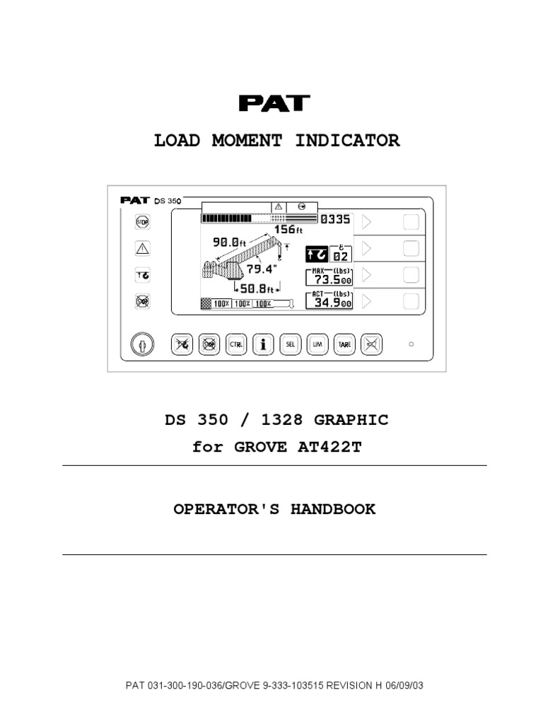 DS350 At422t | PDF | Crane (Machine) | Elevator