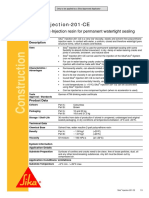 Sika Injection 201 Ce - PDS