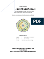 Makalah Isu Isu Pendidikan