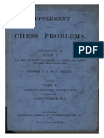 (James Pierce) Supplement To Chess Problems