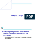 Sampling Design Guide for Accurate Data Collection