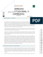 Derecho Constitucional II