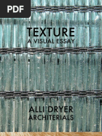Download Texture a Visual Essay by ARCHITERIALS SN37187793 doc pdf