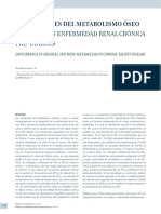 Alteraciones Del Metabolismo Óseo y Mineral en Enfermedad Renal Crónica Pre-Diálisis