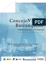 Informe Concejo Barranquilla