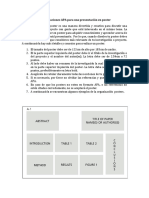 Formato Apa Presentacion Poster PDF