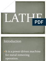 Lathe Machine Presentation