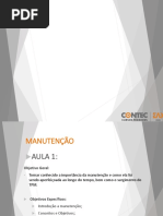 Aula 1 Manutenção - Introdução a Manutenção