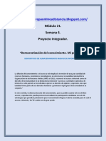 Modulo 21 - M21S4 Pi Democratizacion Del Conocimiento