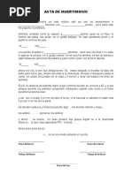 Actas de Matrimonio
