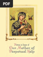 Novena Our Mother of Perpetual Help