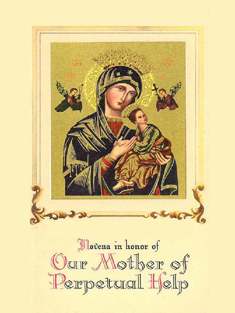 Novena Our Mother of Perpetual Help | Download Free PDF | Mary, Mother ...