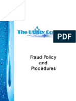 The Utility Companys Fraud Policy and Procedures-Signed