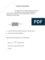 Calculos y Resultados