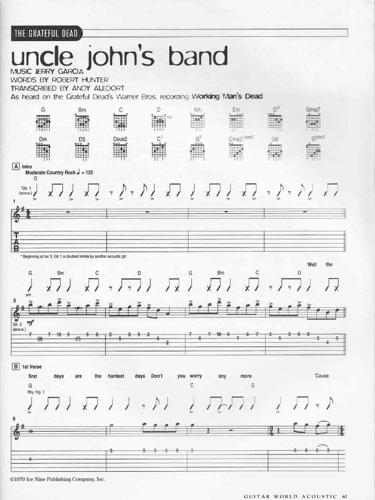 Uncle john´s bandThe Grateful Dead