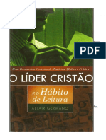 O Lider Cristao e o Habito Da Leitura