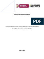 Documento de Trabajo Tasas Ambientales PDF