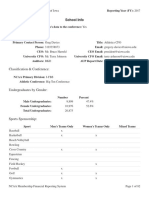 Fy2017 University of Iowa NCAA Report