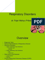 Respiratory Disorders: Dr. Fajar Wahyu Pribadi