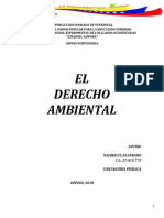 El Derecho Ambiental